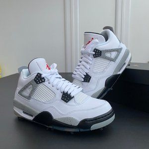 Air Jordan 4 G Retro - White Cement